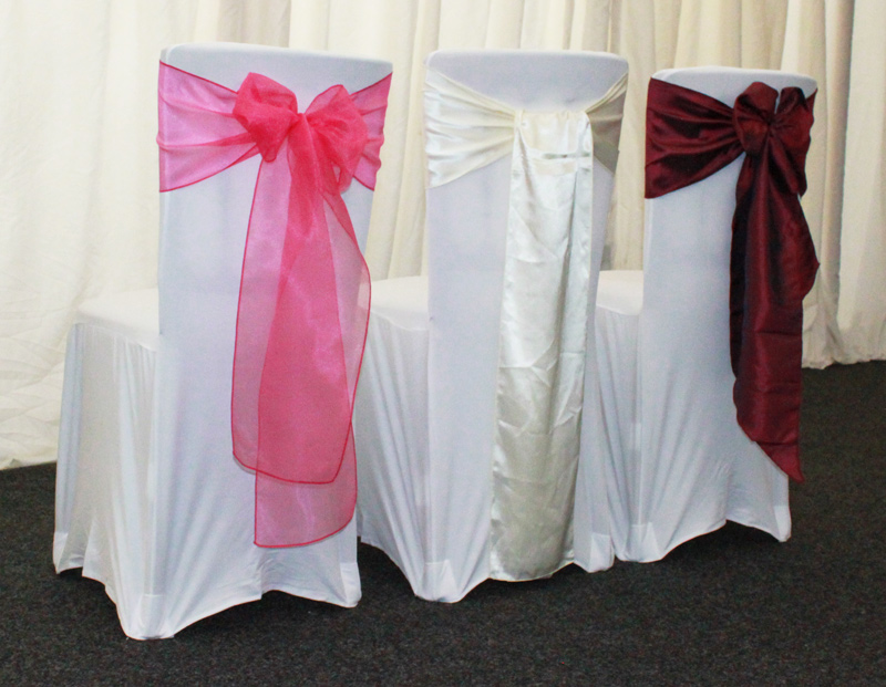 Lycra chair covers for hire Lycra chair covers
